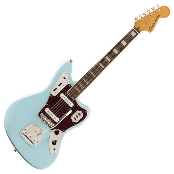 Squier FSR Classic Vibe '70s Jaguar LRL, Daphne Blue at Gear4music