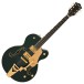 Grestch Synchromatic Nashville Hollow Body Single-Cut with Bigsby EB, Cadillac Green - front