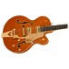 Grestch Synchromatic Nashville Hollow Body Single-Cut with Bigsby EB, 50's Orange Stain - body and neck 