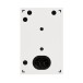 Monitor Audio Bronze 7G On-Wall Speaker (Single), White - Reverse and speaker cable terminals