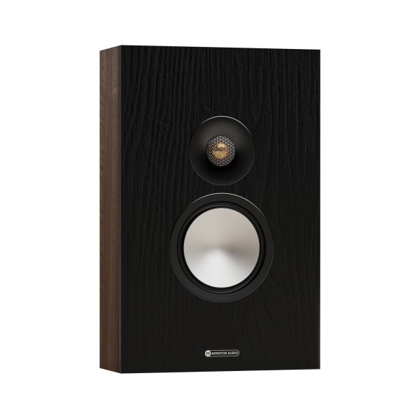 Monitor Audio Bronze 7G On-Wall Speaker (Single), Walnut