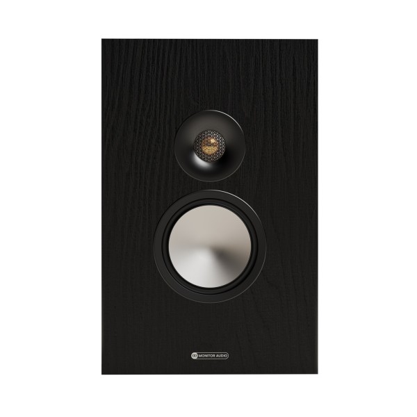Monitor Audio Bronze 7G On-Wall Speaker (Single), Walnut - Front and C-CAM drivers
