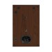 Monitor Audio Bronze 7G On-Wall Speaker (Single), Walnut - Reverse and speaker cable terminals