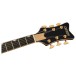 Grestch Synchromatic Falcon Hollow Body Single-Cut with Bigsby EB, Black - headstock 