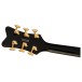 Grestch Synchromatic Falcon Hollow Body Single-Cut with Bigsby EB, Black - headstock back 