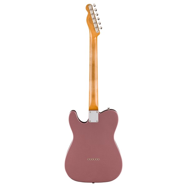 Fender Vintera II Road Worn '60s Telecaster RW, Burgundy Mist Metallic - back 