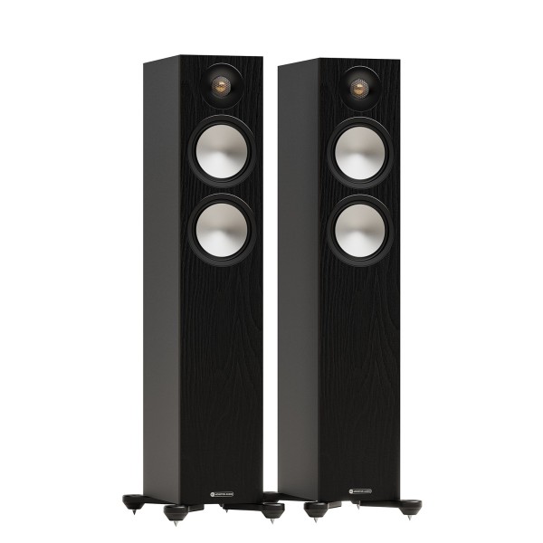 Monitor Audio Bronze 300 7G Floorstanding Speakers (Pair), Black - main 