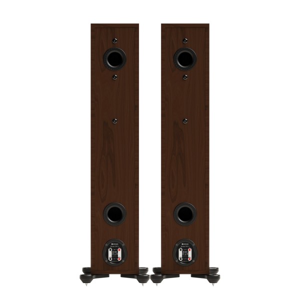 Monitor Audio Bronze 300 7G Floorstanding Speakers (Pair), Walnut - rear 