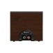 Monitor Audio Bronze 7G AMS Atmos Speakers (Pair), Walnut - Reverse and speaker cable terminal