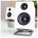 Kanto YU2 Powered Desktop Speakers, Matte White - Lifestyle 4
