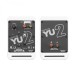 Kanto YU2 Powered Desktop Speakers, Matte White - Rear