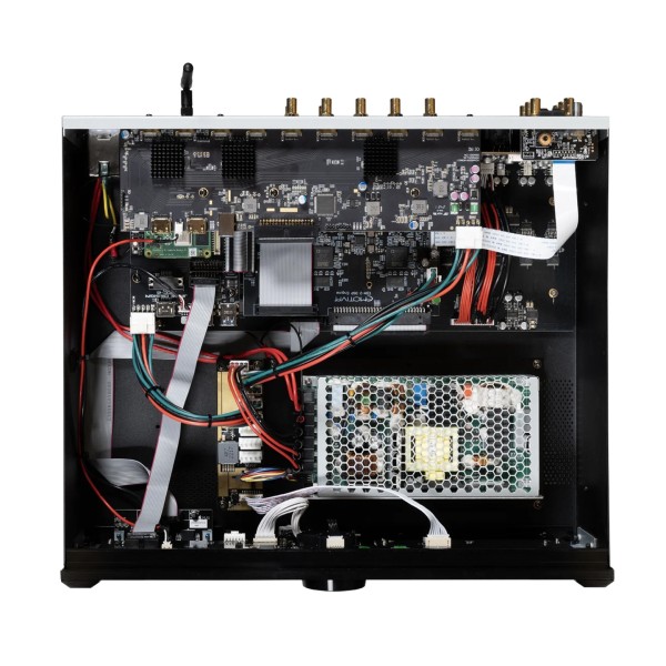 Emotiva RMC1+ 16 Channel AV Processor, Black - Bird's eye view, internal components
