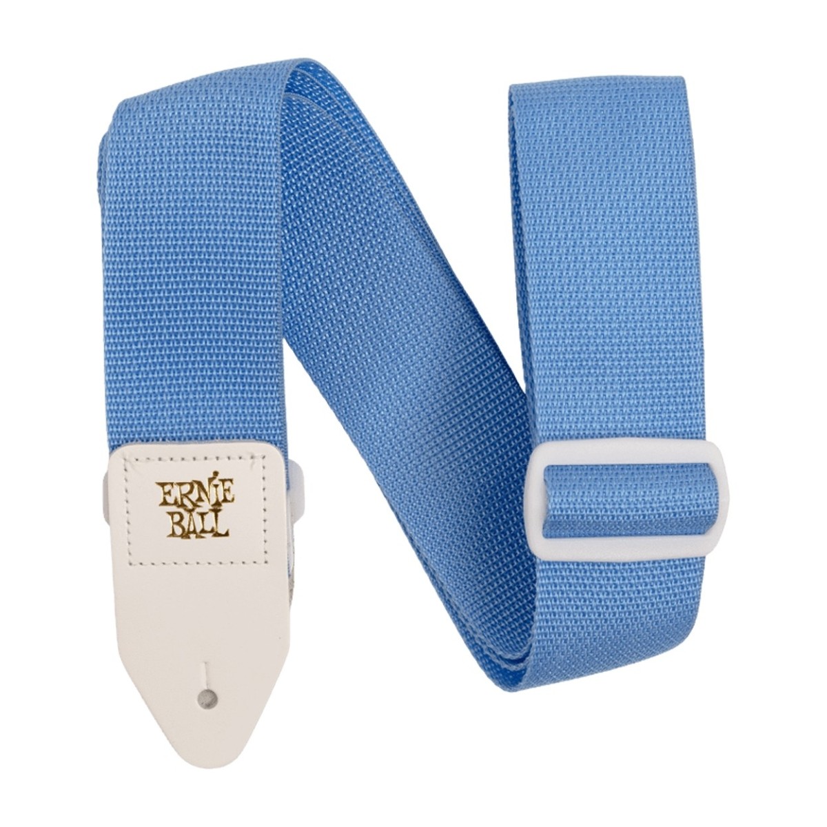Click to view product details and reviews for Ernie Ball 5348 Polypro Strap Soft Blue White.