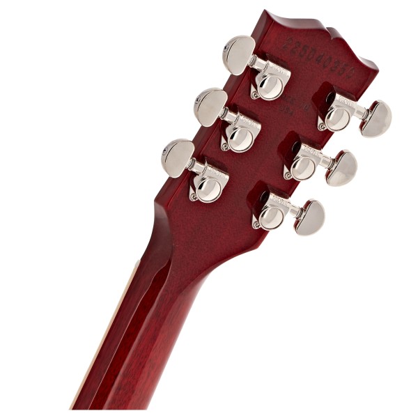 Gibson Les Paul Standard 60s, Tomato Soup Burst #225040350 - headstock back 
