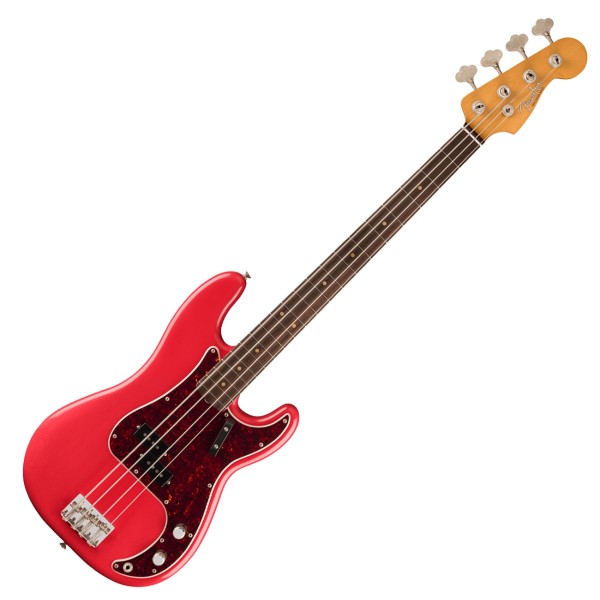 Fender Vintera II Road Worn '60s Precision Bass RW, Fiesta Red - front
