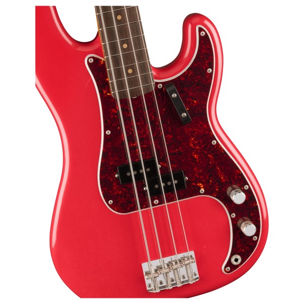 Fender Vintera II Road Worn '60s Precision Bass RW, Fiesta Red - body 