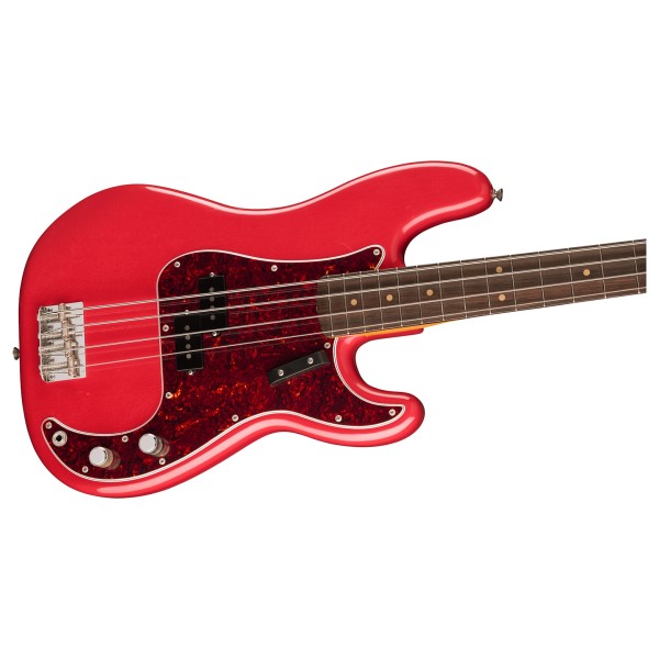 Fender Vintera II Road Worn '60s Precision Bass RW, Fiesta Red - body and neck 