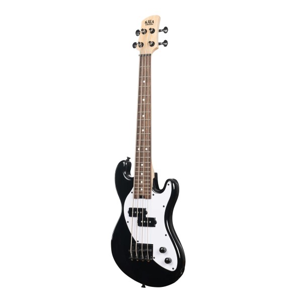 Kala U-Bass Solid Body Fretted, Jet Black