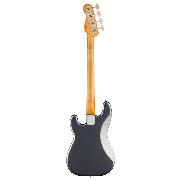 Fender Vintera II Road Worn '60s Precision Bass RW, Charcoal Frost Metallic - back 