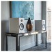 Monitor Audio Bronze 50 7G Bookshelf Speakers, (Pair) White - lifestyle - 2