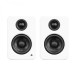 YU2 Bookshelf Speakers, Matte White - Front