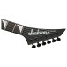 Jackson American Series Rhoads RR24 HT EB, Satin Black - headstock 