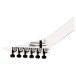 Jackson American Series Rhodes RR24 EB, Snow White - Headstock back 