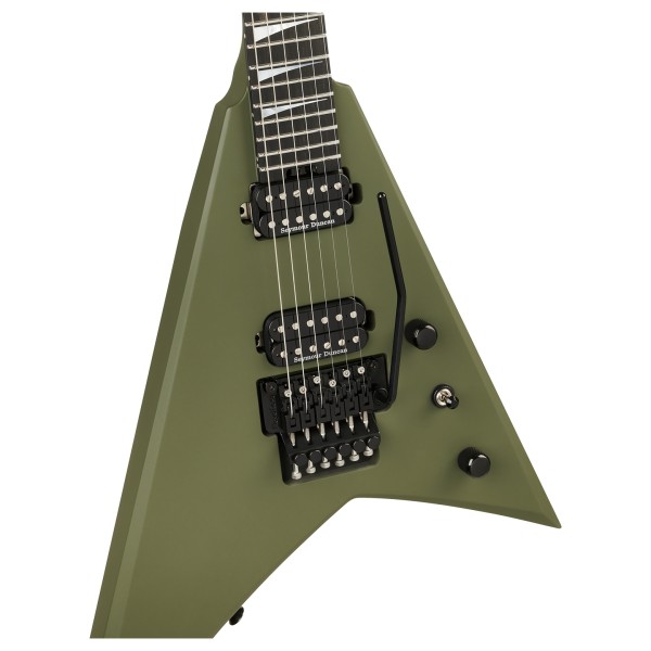 Jackson American Series RhoadsRR24 EB, Matte Army Drab - body 