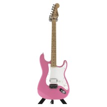 Squier Sonic Stratocaster HT H MN, Flash Pink - Secondhand