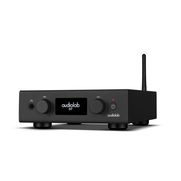 Audiolab D7 DAC, Black - left 