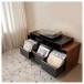 Norstone Oslo Vinyl 1200 Cabinet, White / Clear Oak - lifestyle 2