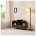 Norstone Oslo Vinyl 1200 Cabinet, White / Clear Oak - lifestyle 3