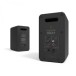 Kanto ORA4 Bluetooth Desktop Speakers, Black - Rear