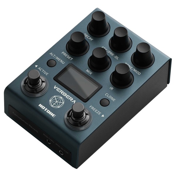 Hotone Verbera Convolution Dual Reverb Pedal 