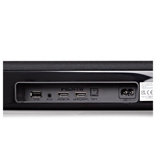 AVCOM 5.1.2 Dolby Atmos Soundbar with Wireless Subwoofer