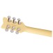Grestch Streamliner Jet Club LRL, Aged White - headstock back 