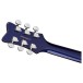 Grestch Streamliner Jet 1 Pickup LRL, Midnight Blue - headstock back 