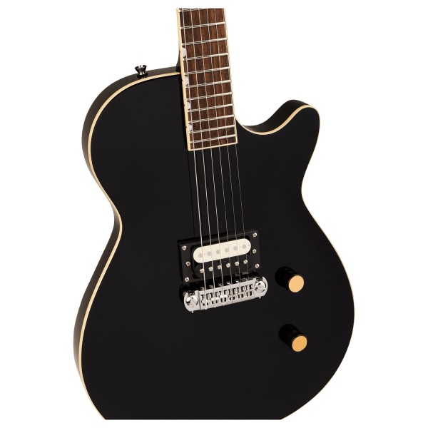 Grestch Streamliner Jet 1 Pickup LRL, Jet Black - body 