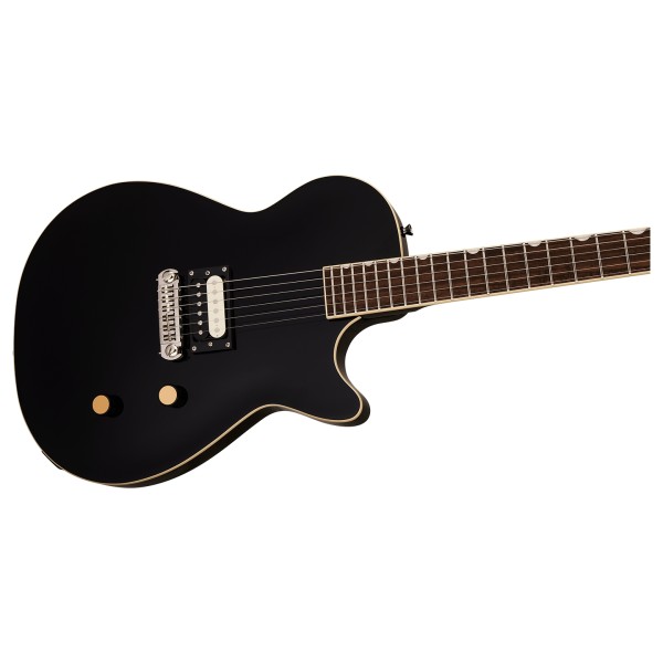 Grestch Streamliner Jet 1 Pickup LRL, Jet Black - body and neck 