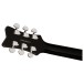 Grestch Streamliner Jet 1 Pickup LRL, Jet Black - headstock back 