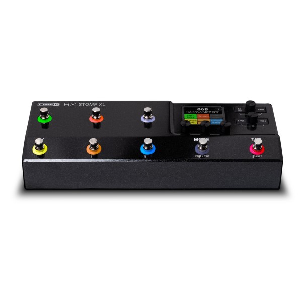 Line 6 HX Stomp XL Multi-Effects Guitar Processor Low Angle
