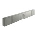 KEF XIO Soundbar, Silver Grey - face right