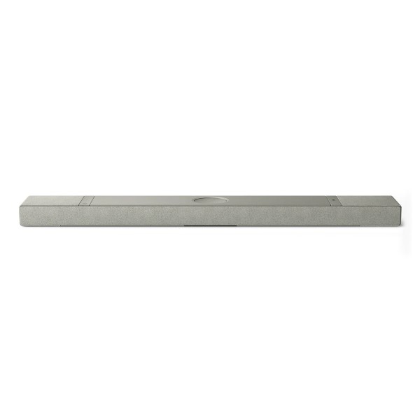 KEF XIO Soundbar, Silver Grey - front 
