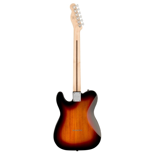 Squier Affinity Telecaster MN, 3-Color Sunburst - Rear View