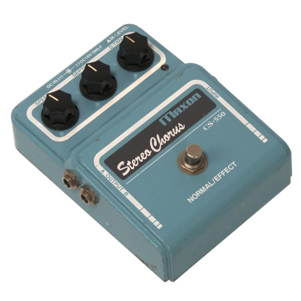 Maxon CS-550 Stereo Chorus Pedal - Secondhand | Gear4music
