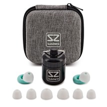 SubZero Zatyczki do uszu Pro Concert z etui, miętowe