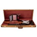 Fender Custom Shop 1956 Stratocaster HSS Relic, Super Faded Aged Black - case 