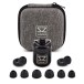 SubZero Pro Concert Earplugs with Case, Black