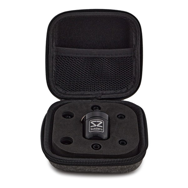SubZero Pro Concert Earplugs with Case, Black