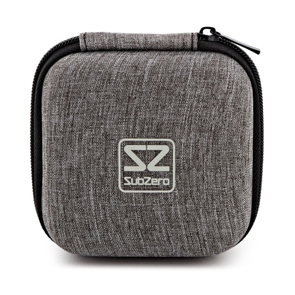 SubZero Pro Concert Earplugs with Case, Black
